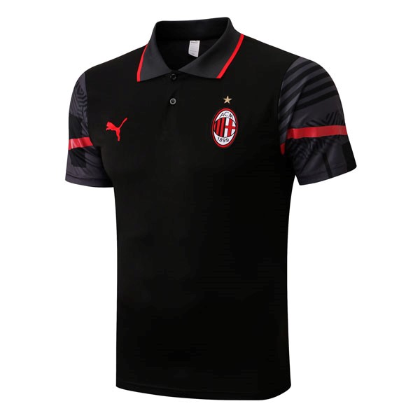 Polo AC Milan 2022-2023 Negro